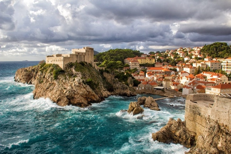 Dubrovnik, Croácia região dos Balcãs