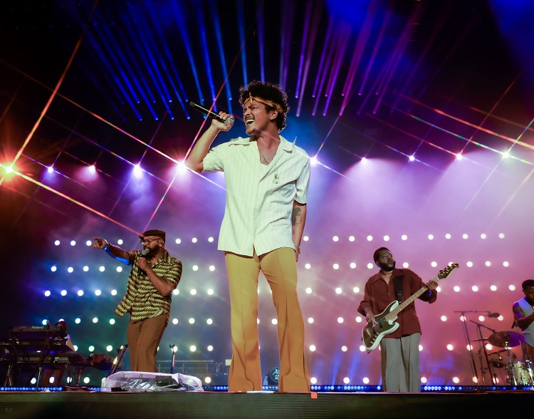 Bruno Mars no The Town - Foto: Daniel Ramos